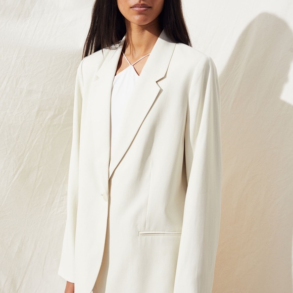 BRAND NEW H&M BLAZER, Lyocell-blend Blazer, size S - Picture 1 of 10